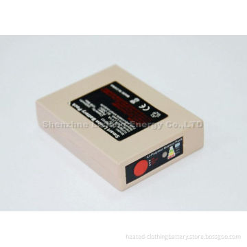 Electric Heated Socks Battery , 3.7v 3000mah Li-ion Rechargable Battery For Heated Socks